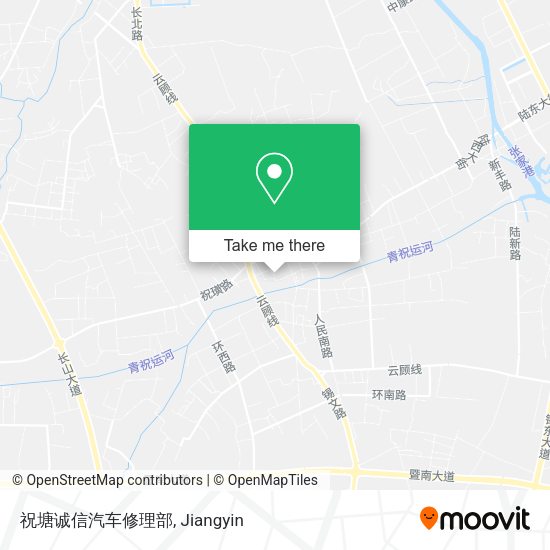 祝塘诚信汽车修理部 map