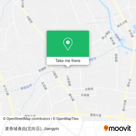 麦香城食品(北街店) map