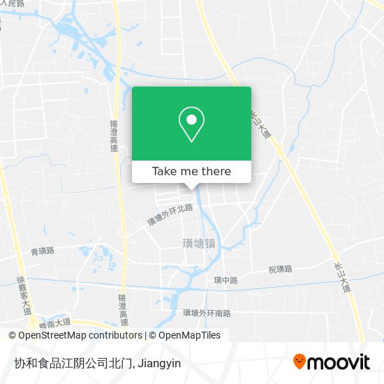 协和食品江阴公司北门 map
