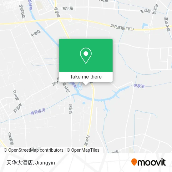 天华大酒店 map