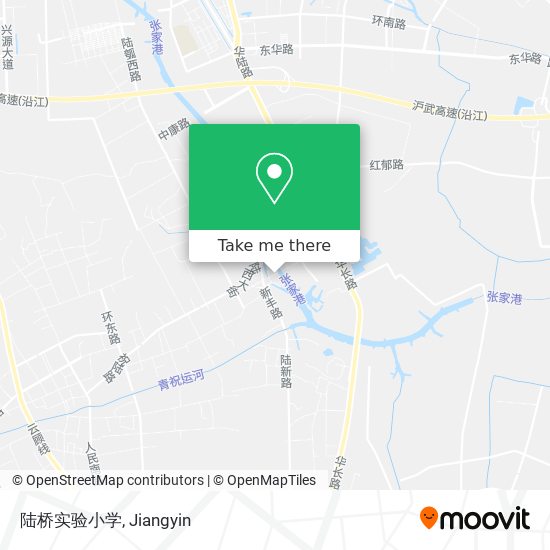 陆桥实验小学 map
