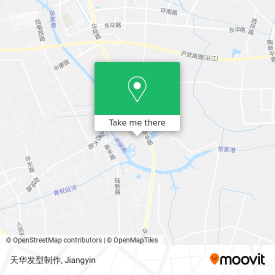 天华发型制作 map