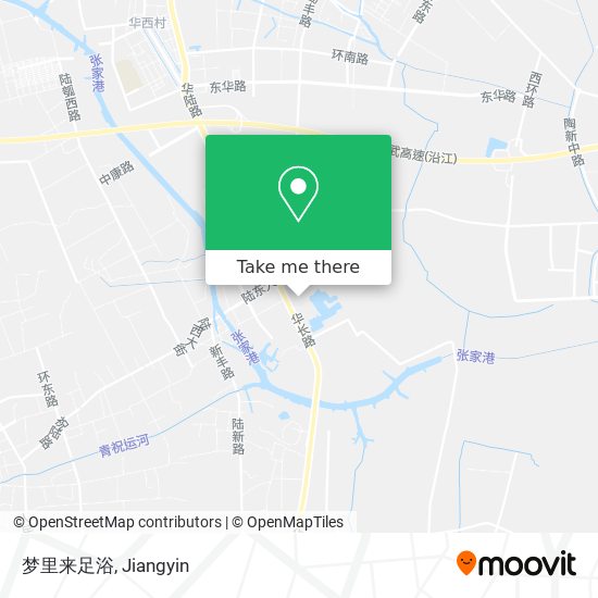 梦里来足浴 map