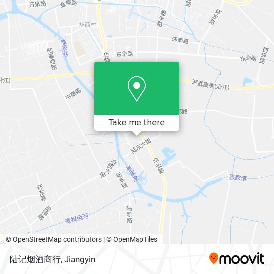 陆记烟酒商行 map