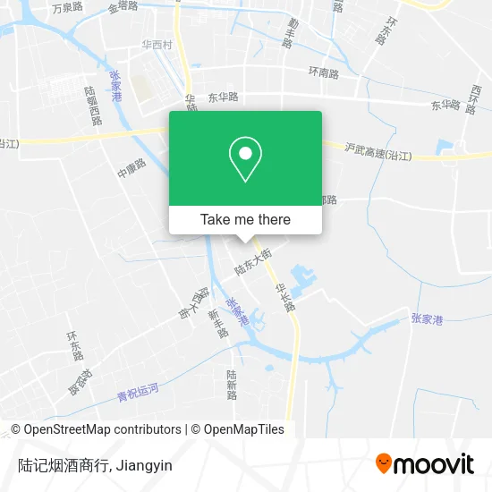 陆记烟酒商行 map