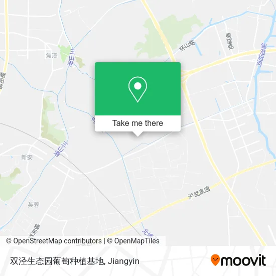 双泾生态园葡萄种植基地 map