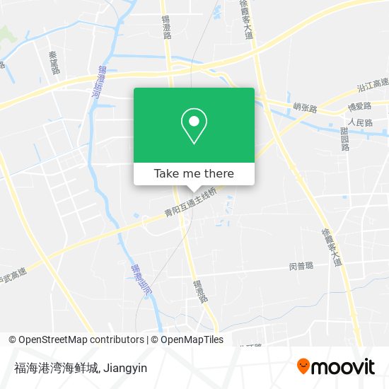 福海港湾海鲜城 map