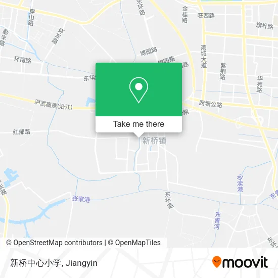 新桥中心小学 map