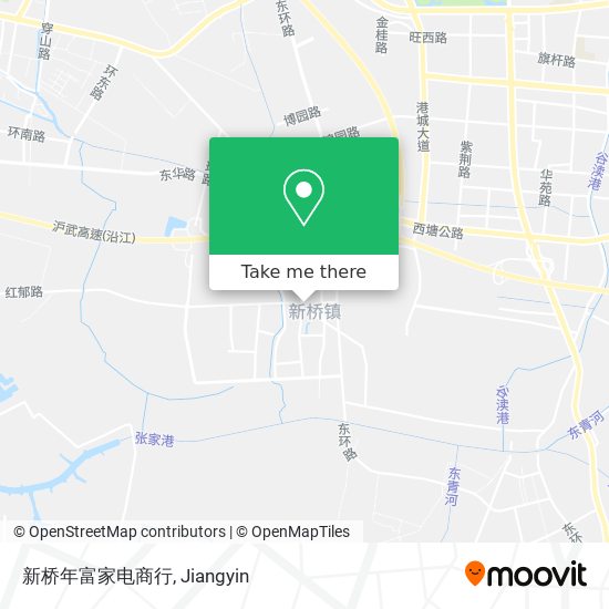 新桥年富家电商行 map