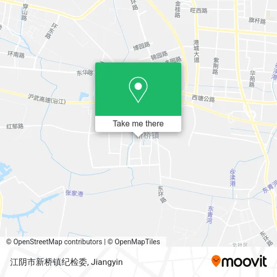 江阴市新桥镇纪检委 map
