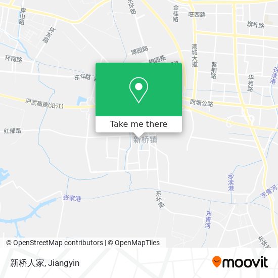 新桥人家 map