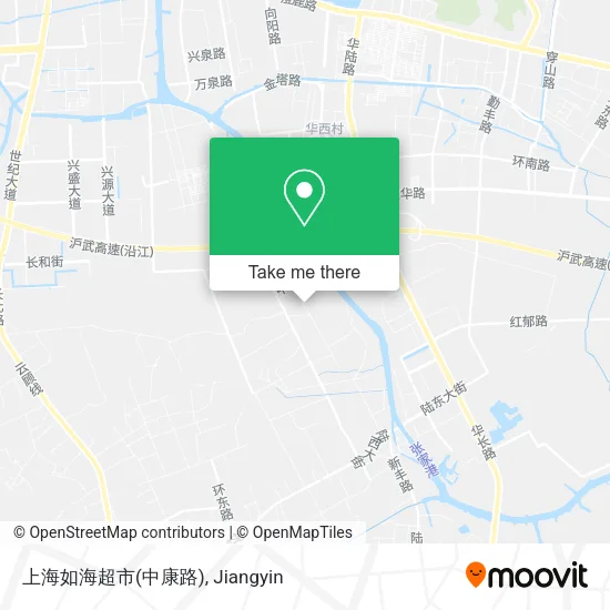 上海如海超市(中康路) map