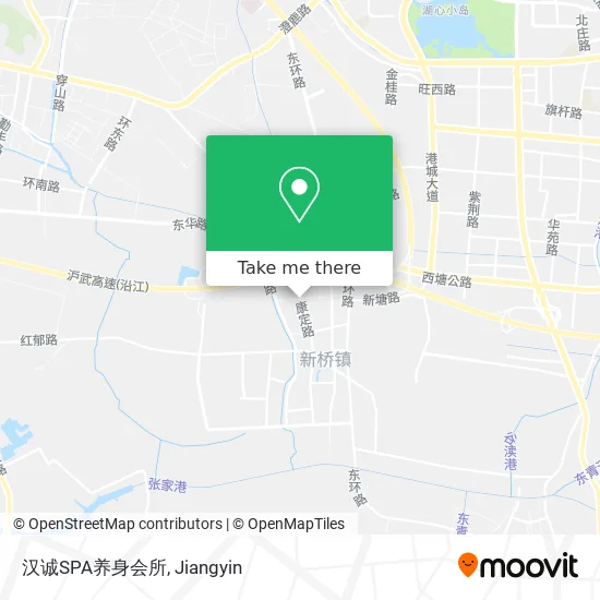 汉诚SPA养身会所 map