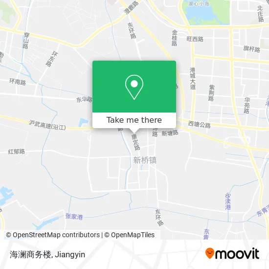 海澜商务楼 map