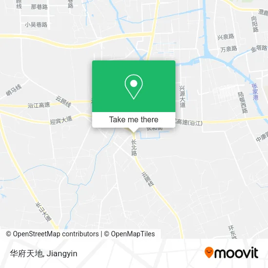 华府天地 map