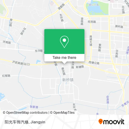 阳光车饰汽修 map