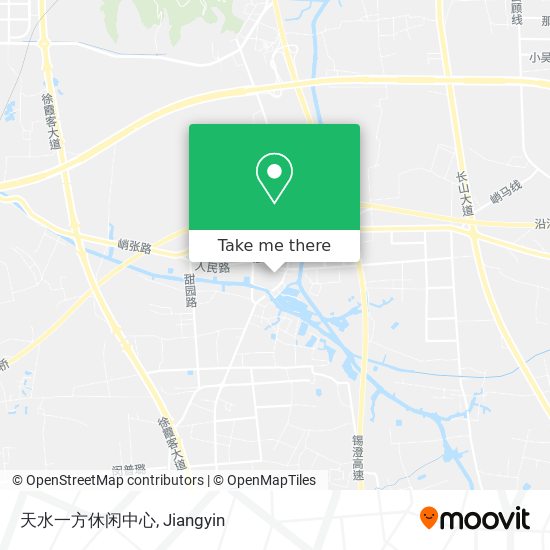 天水一方休闲中心 map