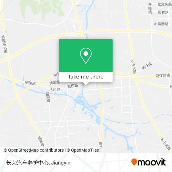 长荣汽车养护中心 map