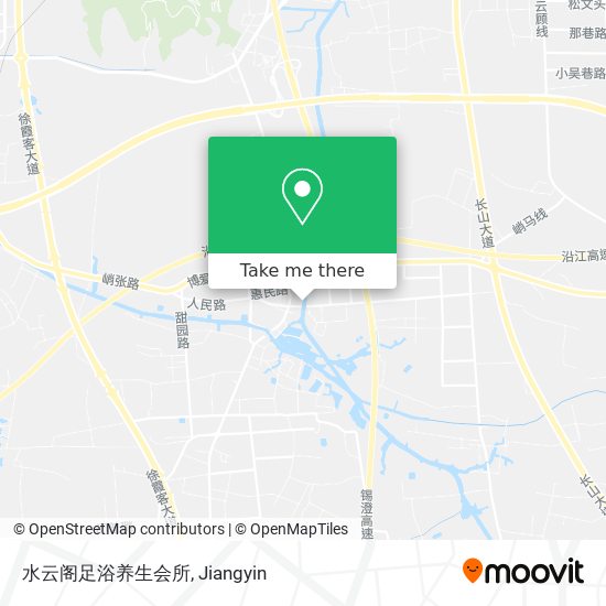 水云阁足浴养生会所 map