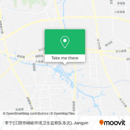 李宁(江阴市峭岐环境卫生监察队东北) map