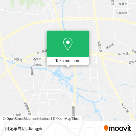 阿龙羊肉店 map