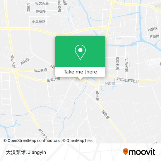 大汉菜馆 map
