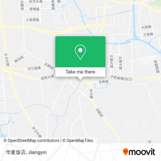 华夏饭店 map