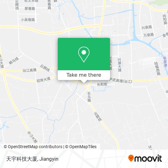 天宇科技大厦 map