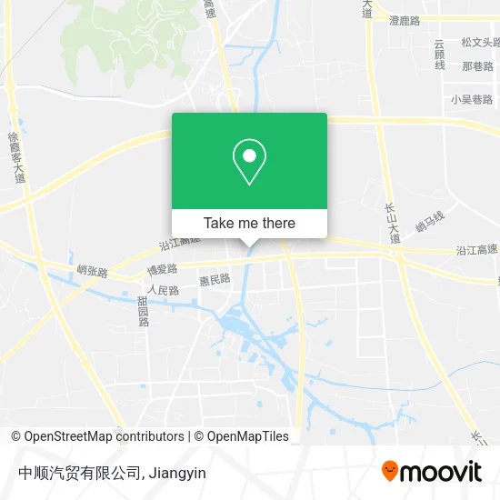 中顺汽贸有限公司 map