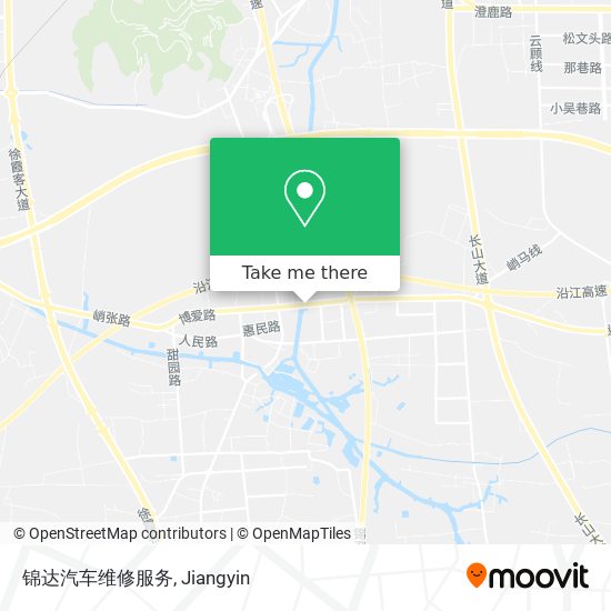 锦达汽车维修服务 map