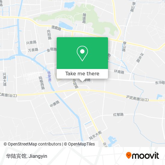 华陆宾馆 map