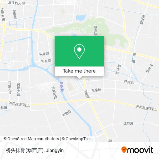 桥头排骨(华西店) map