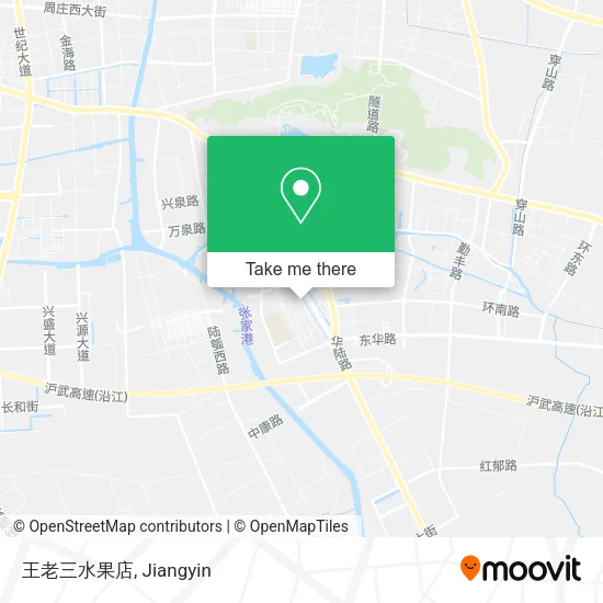 王老三水果店 map