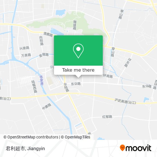 君利超市 map