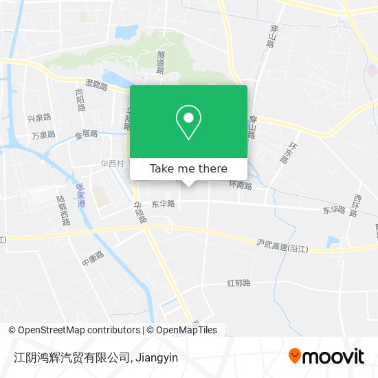 江阴鸿辉汽贸有限公司 map