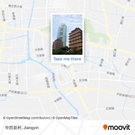 华西新村 map