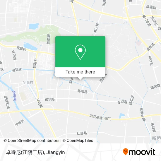 卓诗尼(江阴二店) map