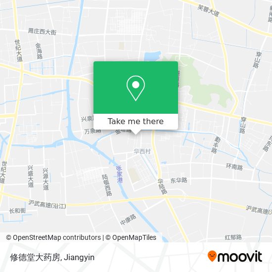 修德堂大药房 map