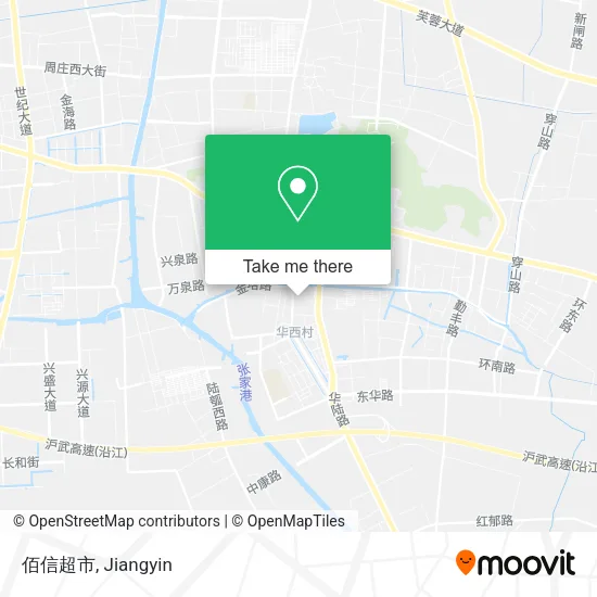 佰信超市 map