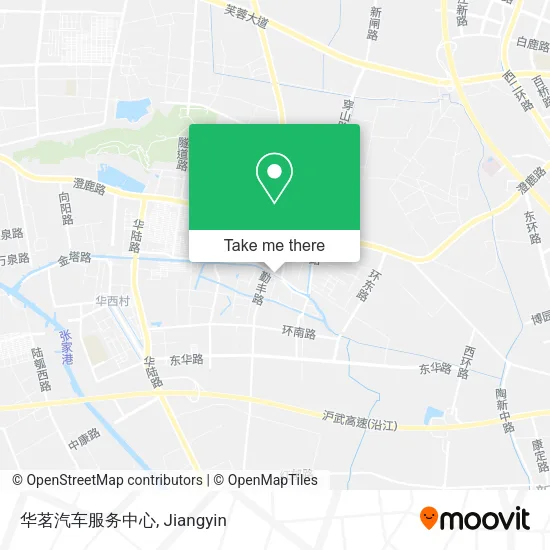 华茗汽车服务中心 map