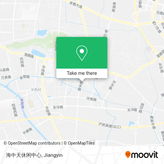 海中天休闲中心 map
