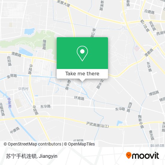 苏宁手机连锁 map