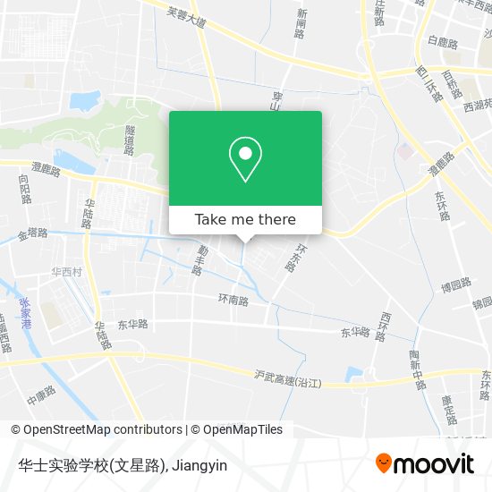 华士实验学校(文星路) map