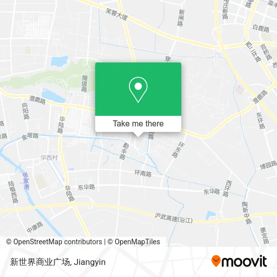 新世界商业广场 map