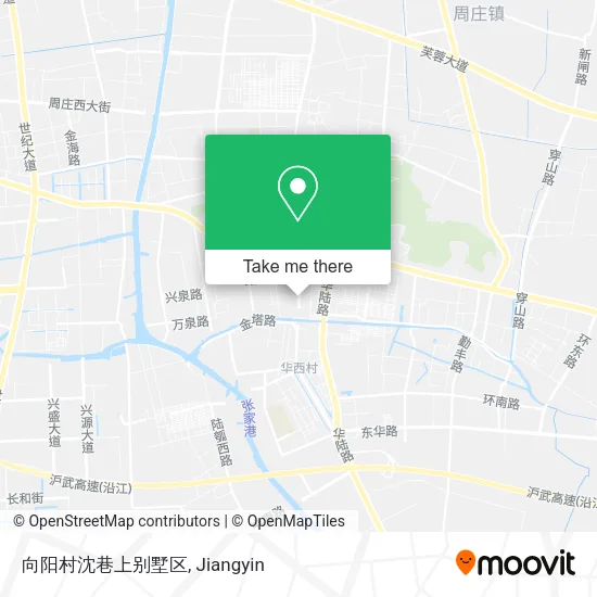 向阳村沈巷上别墅区 map
