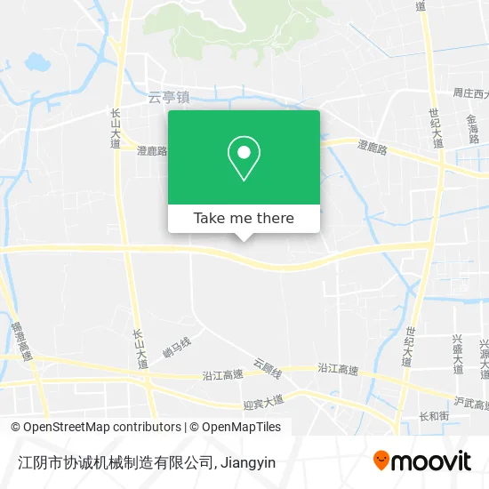 江阴市协诚机械制造有限公司 map