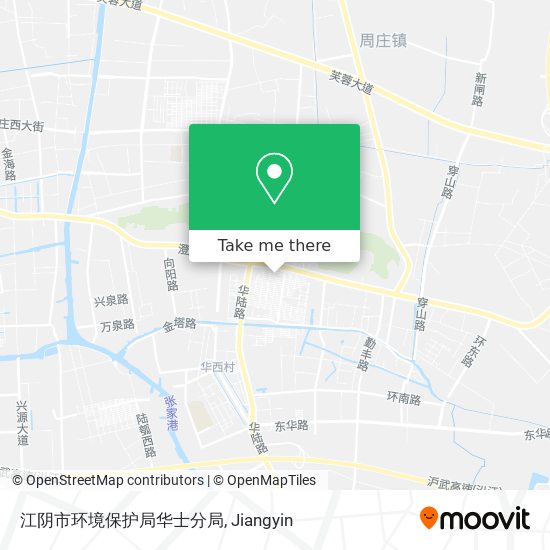 江阴市环境保护局华士分局 map