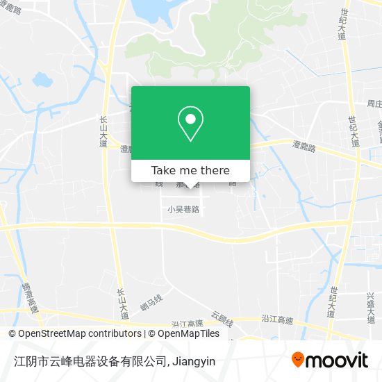 江阴市云峰电器设备有限公司 map