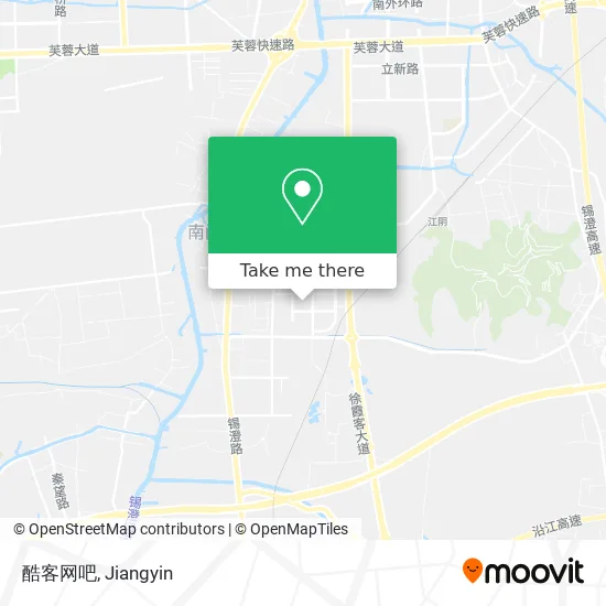酷客网吧 map
