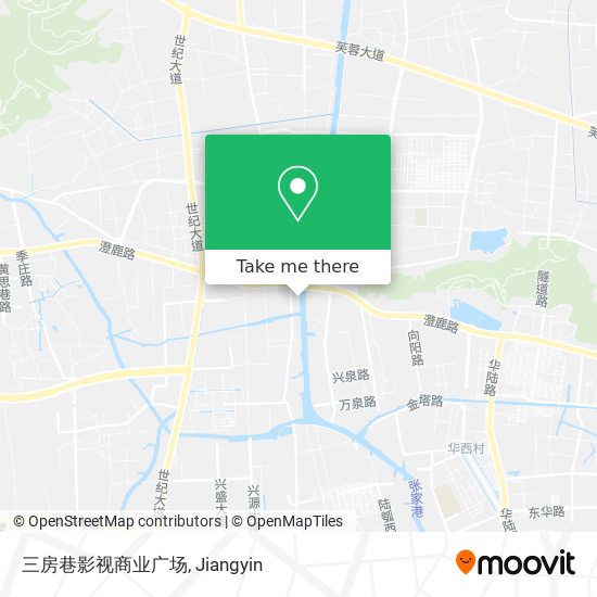 三房巷影视商业广场 map